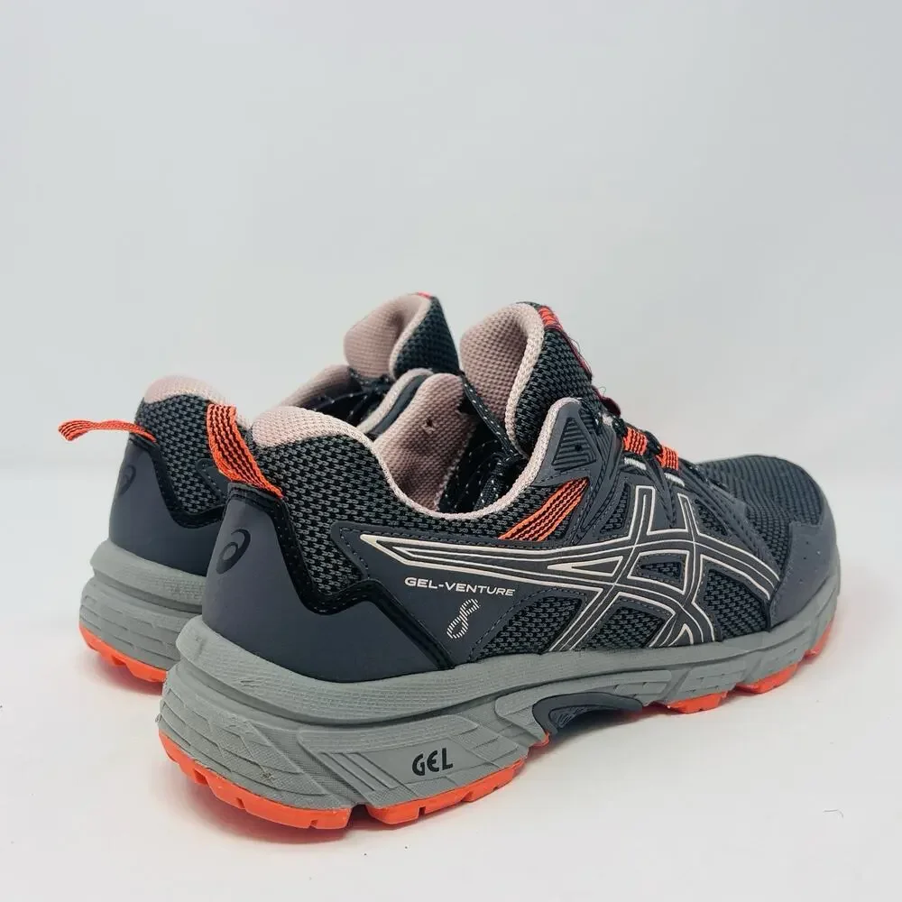 Asics Womens Gel Venture 8 1012A706 Gray Running Shoes Sneakers Size 11 W